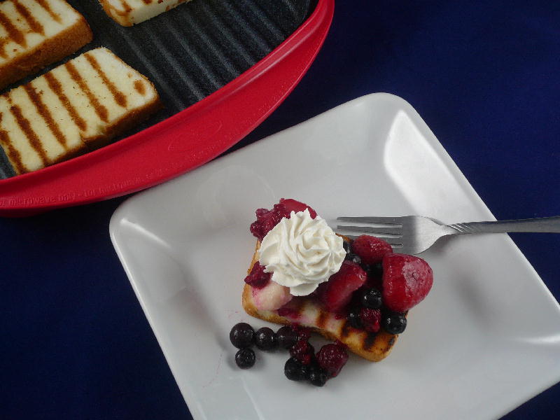 Microhearth Grill Pan Nonstick 2piece Grill for Microwave Cooking