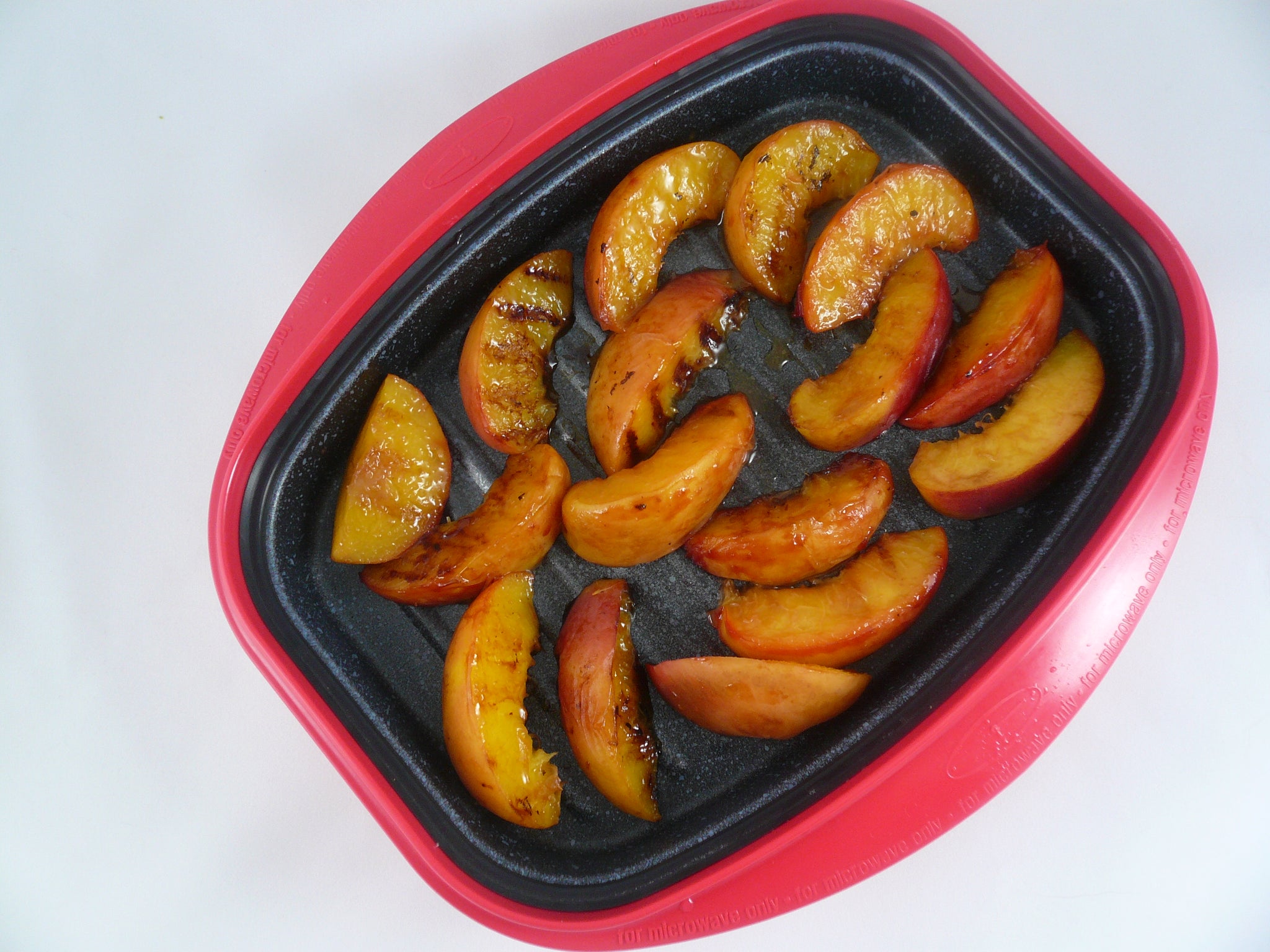 Microhearth Grill Pan Nonstick 2piece Grill for Microwave Cooking