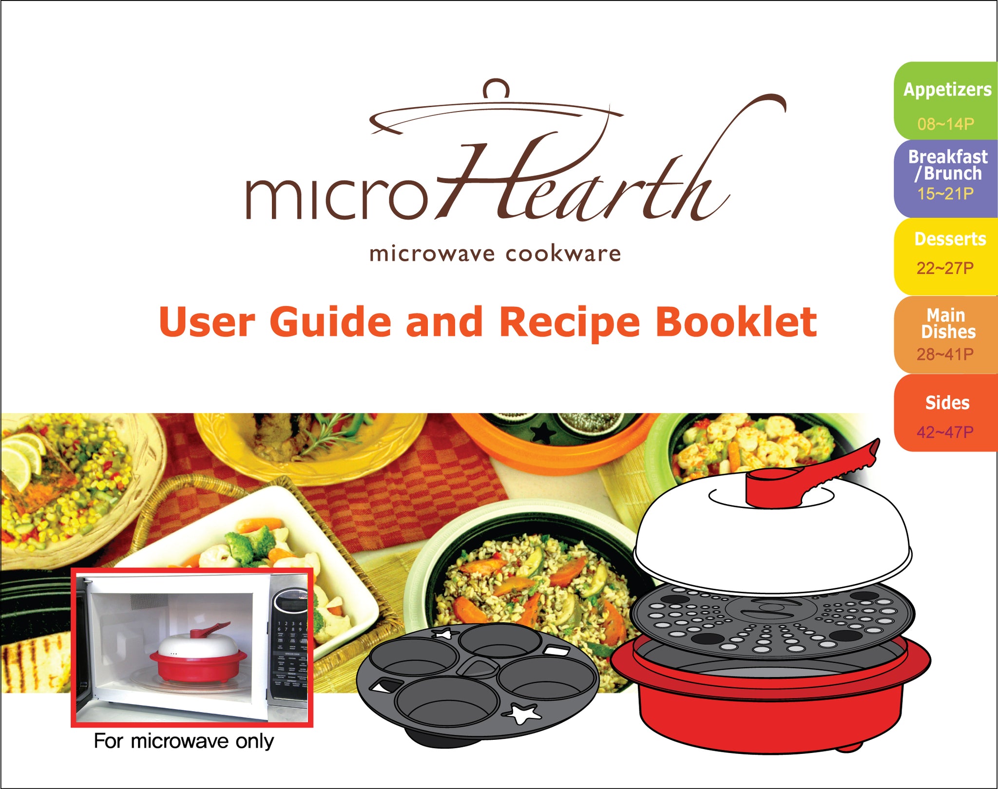 Microhearth Rangemate Nonstick Everyday Grill Pan Microwave Cookware