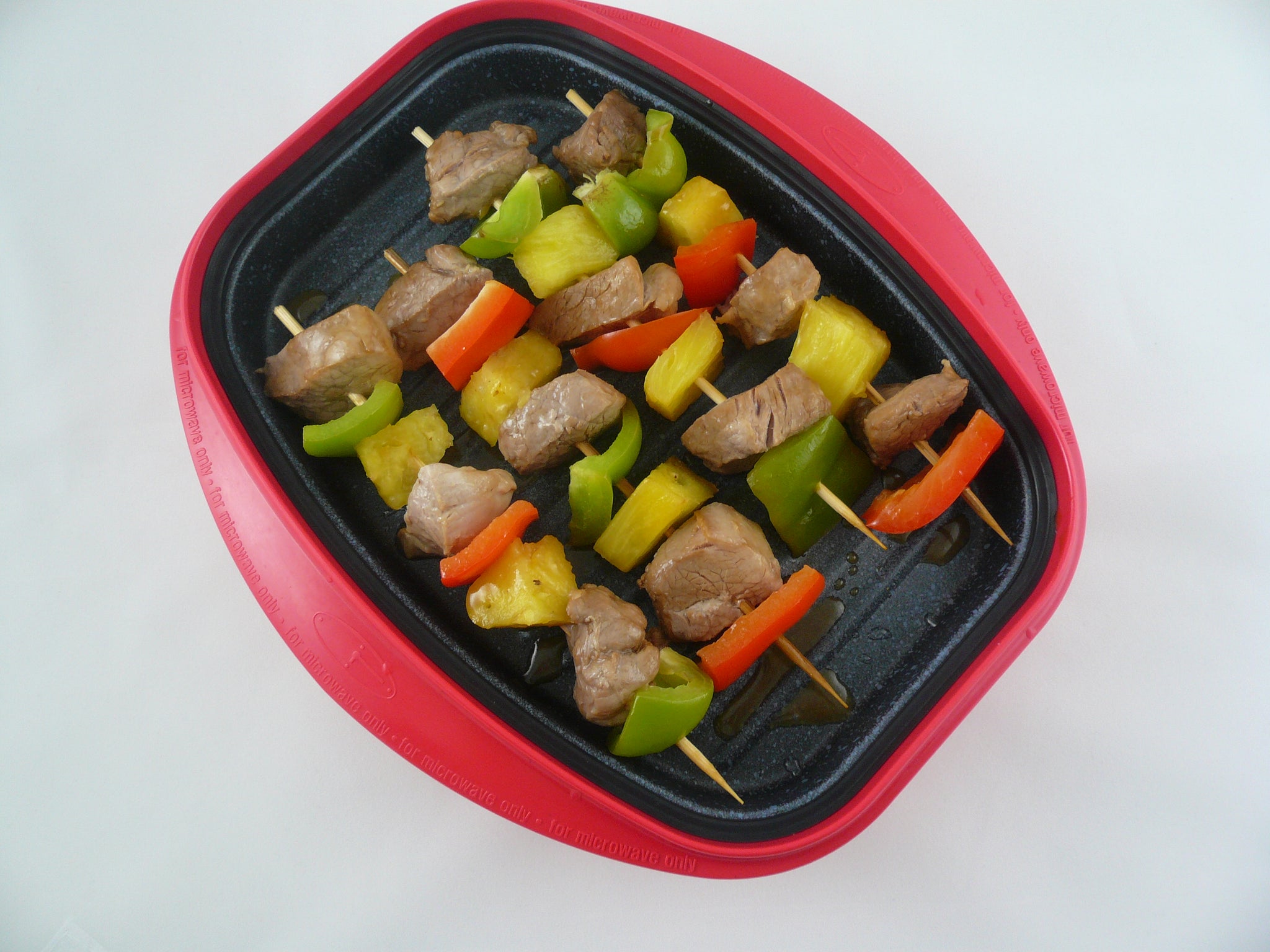 Microhearth Grill Pan Nonstick 2piece Grill for Microwave Cooking